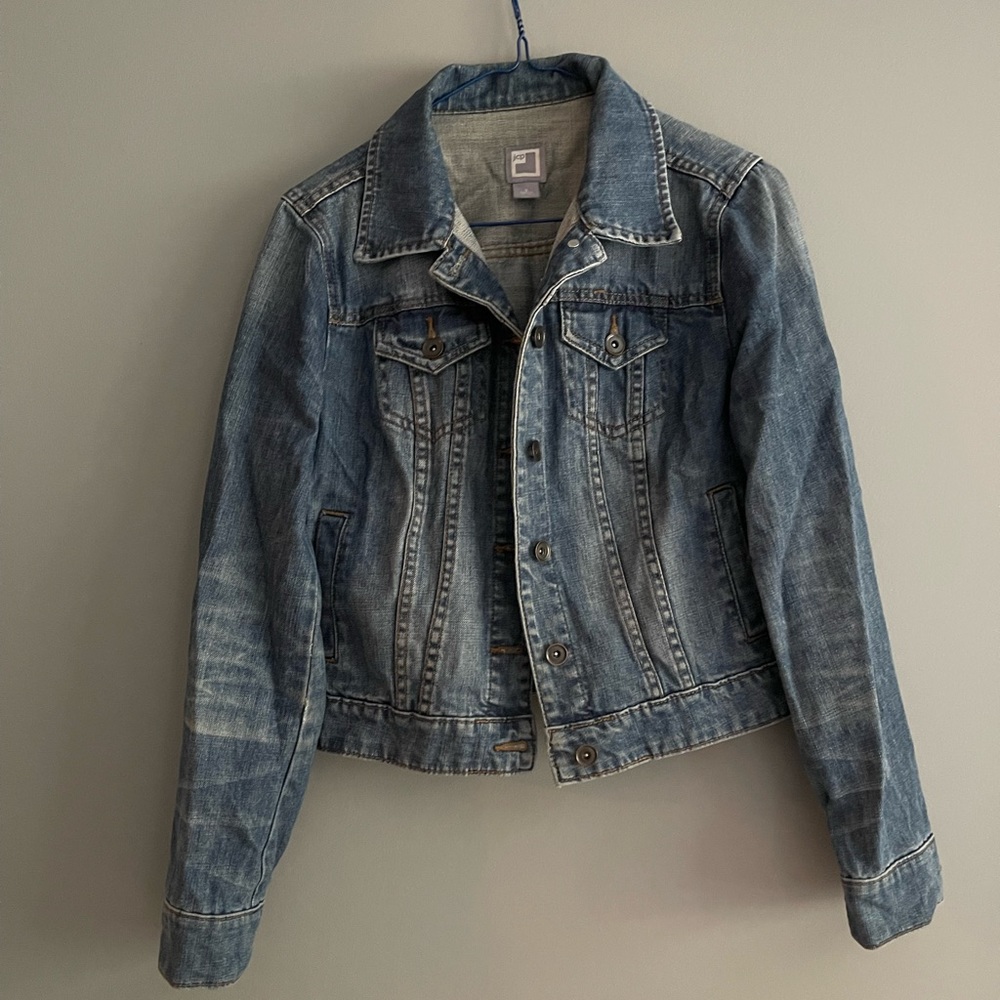 JC Penny Dark Wash Denim Jacket - Size Small